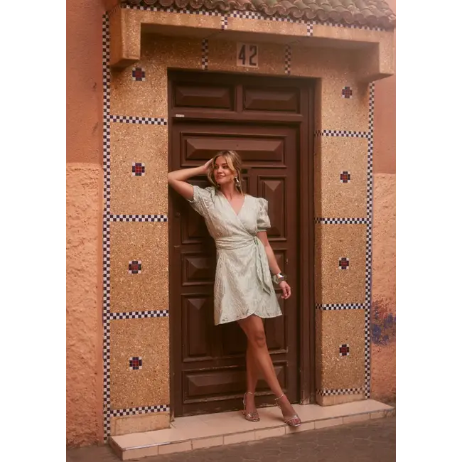 FREEBIRD JURK BLOSSOM SEA GREEN