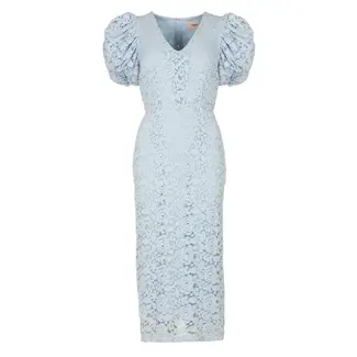 FREEBIRD JURK DANEE LACE LIGHT BLUE