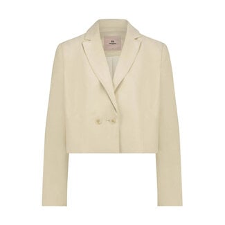 FREEBIRD BLAZER SHORT PU KENDRIS OFFWHITE