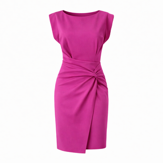 JURK 344-07 ASYMETRIC FUCHSIA