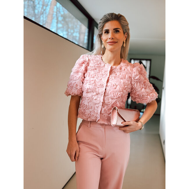 FREEBIRD JASJE LIDA FLORAL PINK LEMONADE