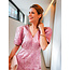 FREEBIRD JURK DAANTJE METALLIC PINK