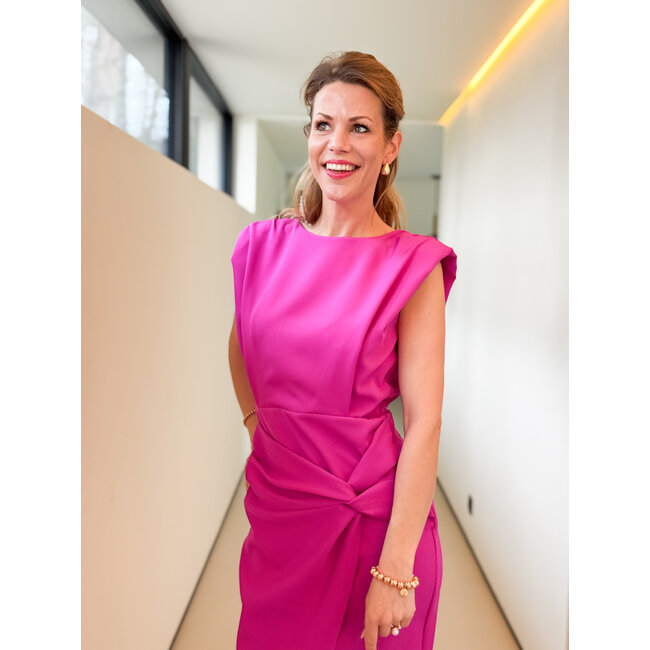 JURK 344-07 ASYMETRIC FUCHSIA