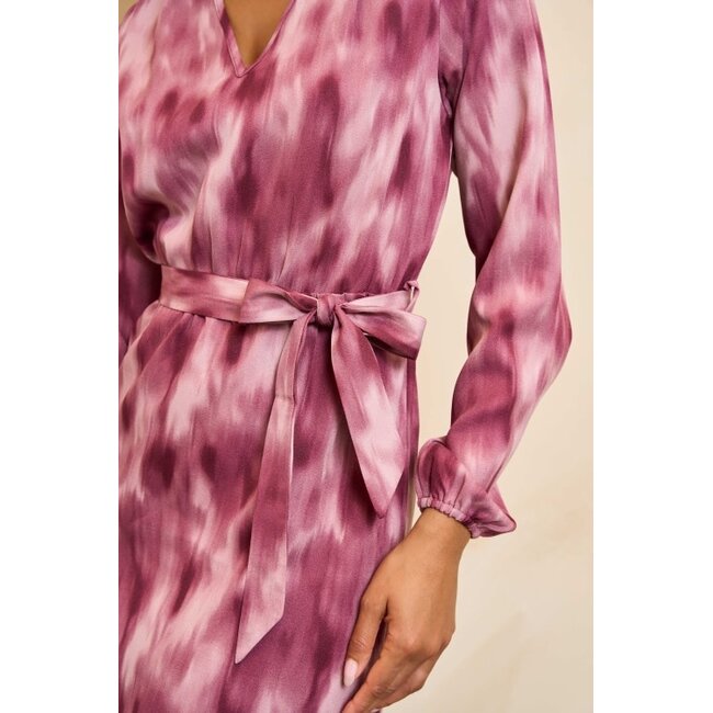 LOFTY MANNER JURK ALOU PRINT MAUVE