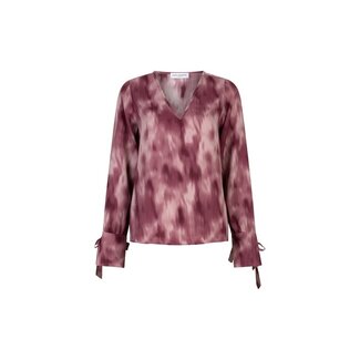 LOFTY MANNER BLOUSE LORA MAUVE