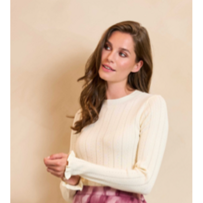 LOFTY MANNER TOP LAVI ECRU