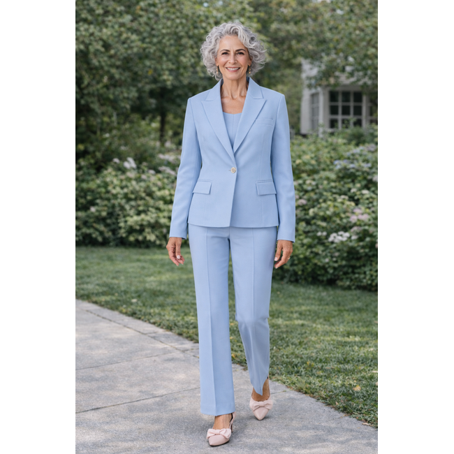 BLAZER AMBER LIGHT BLUE 26