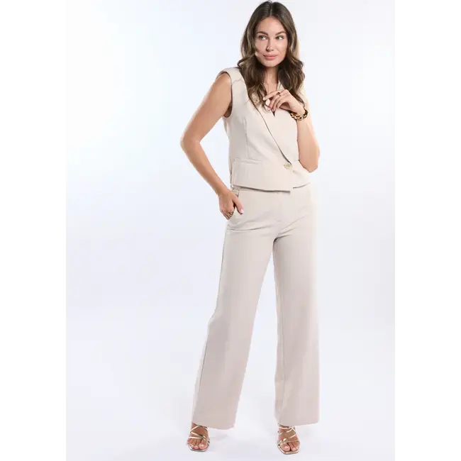 FREEBIRD LOLANI BUCKLE PANTALON BEIGE