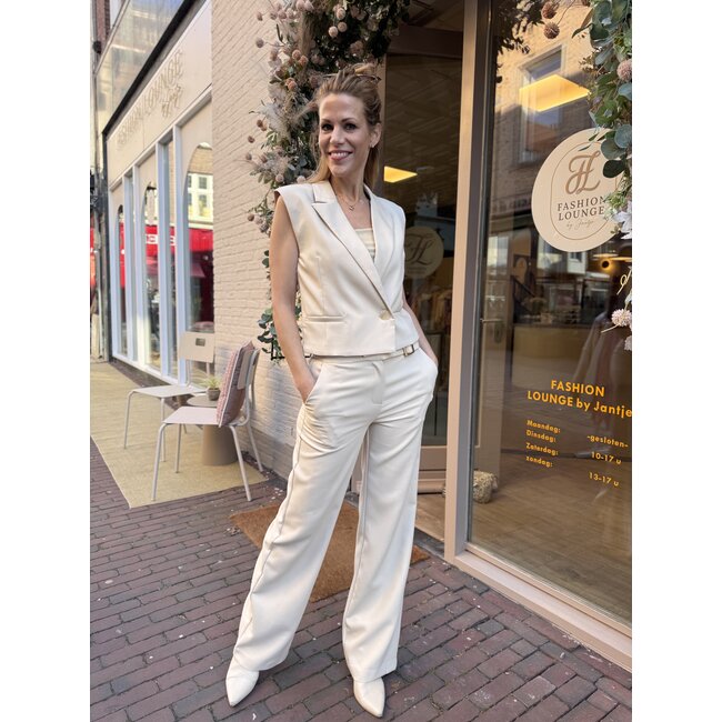 FREEBIRD LOLANI BUCKLE PANTALON BEIGE