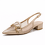 SCHOEN SLINGBACK TAUPE MO-3611