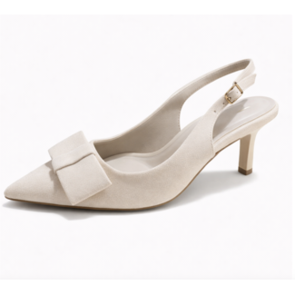 SLINGBACK LS450A BEIGE PLATTE STRIK