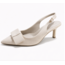 SLINGBACK LS450A BEIGE PLATTE STRIK