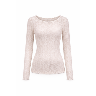 NEW COLLECTION KANTEN TOP LS CREME