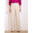 BROEK TWILLWID VANILLE
