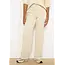 BROEK TWILLWID VANILLE