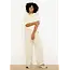 BROEK TWILLWID VANILLE