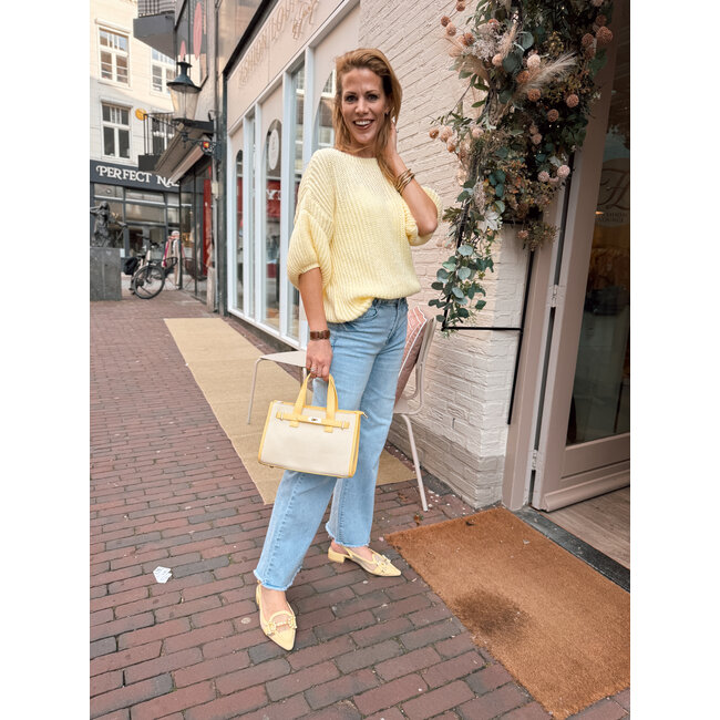 TOP KNIT YELLOW