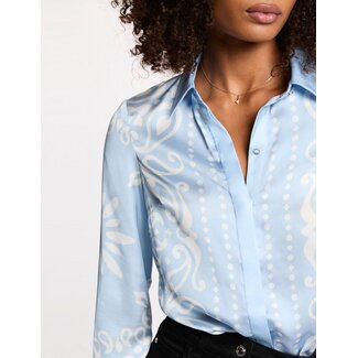 BLOUSE CMAUD LICHTBLAUW