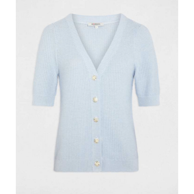 CARDIGAN MYRTILE LICHTBLAUW