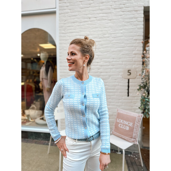 VEST MIRES SOFT BLUE