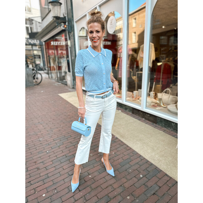 TOP MRAYNA LICHTBLAUW