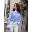 BLOUSE CKARA LICHTBLAUW