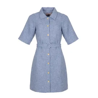 FREEBIRD DRESS DEAN BLUE