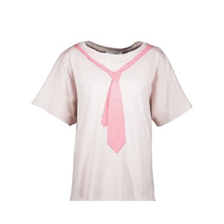 T-SHIRT CAYA GESSO/ROZE