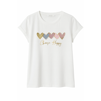 SHIRT OFFWHITE  CHOOSE HAPPY