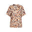 SMASHED LEMON TOP 26219 VISCOSE PRINT CAMEL