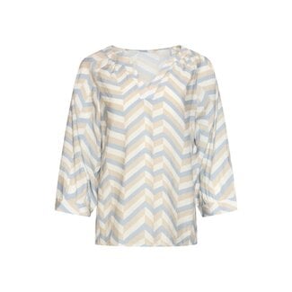 SMASHED LEMON TOP 26220 VISCOSE SOFT BLUE