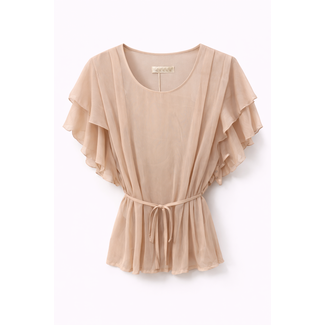 TOP ROMANCE BEIGE ONE SIZE