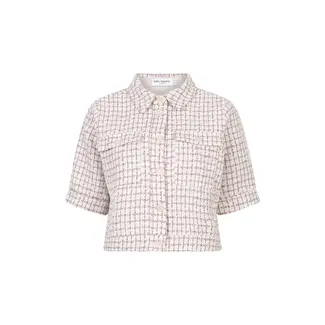 LOFTY MANNER BLAZER INES OFF-WHITE/MAUVE