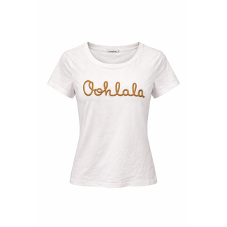 T-SHIRT OOHLALA WHITE N2015