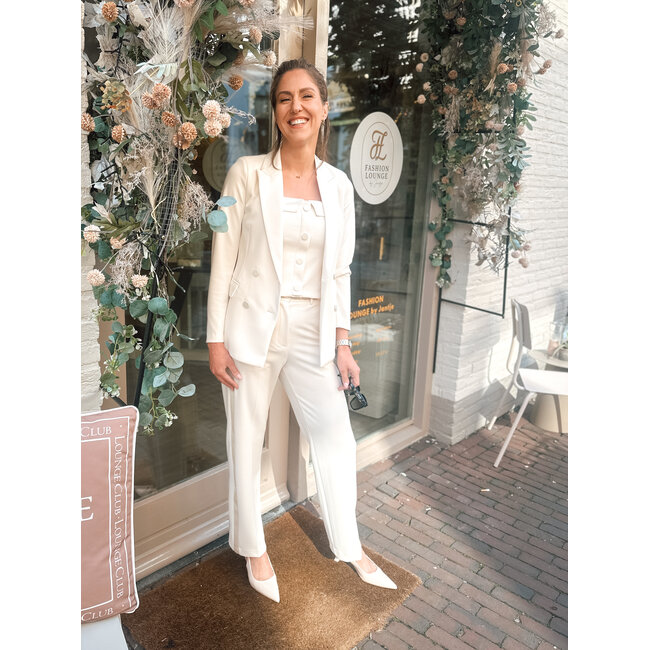 VICOLO BLAZER CREME TAB0031