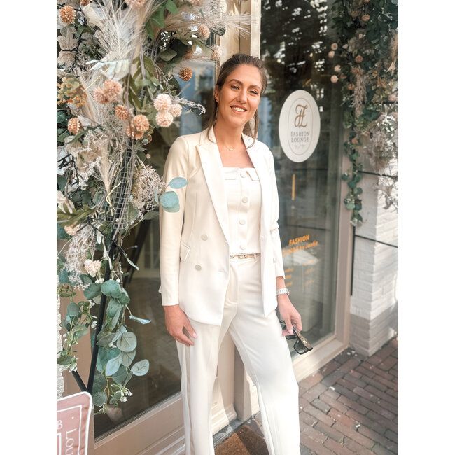 VICOLO BLAZER CREME TAB0031