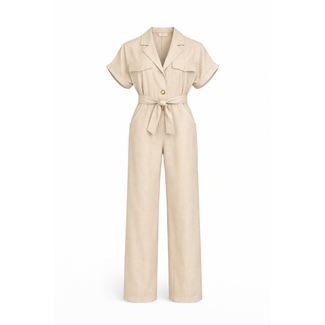 JUMPSUIT LIZ LINNENLOOK ONE SIZE