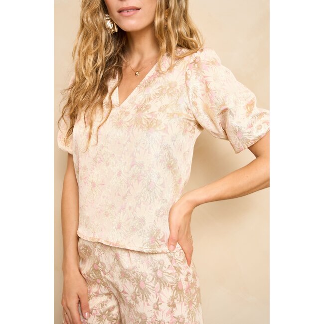 LOFTY MANNER TOP NATHALIA MULTI PINK