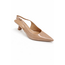 SCHOEN SLINGBACK LAK TAUPE  5552
