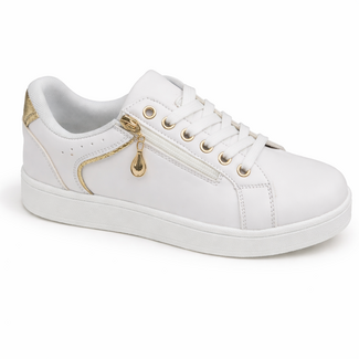 SNEAKER BEIGE WHITE GOLD YY-160