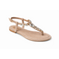 SANDAAL BEIGE BLING 9800