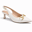 SCHOEN SLINGBACK OFFWHITE LS5505