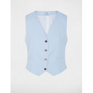 GILET CALCI.F LICHTBLAUW