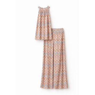 SET BROEK&TOP SUMMERTRAVEL PASTEL SWIRL