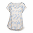 TOP HORTENSE CREME/BLAUW