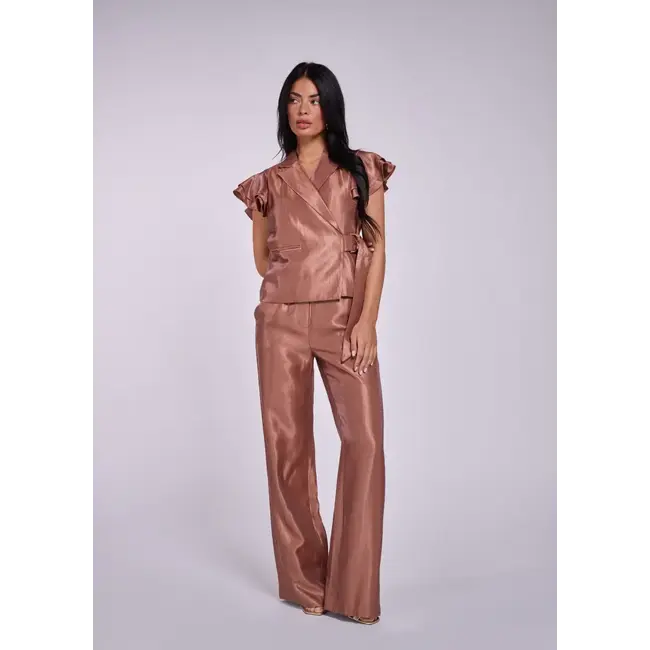 FREEBIRD TOP OVERSLAG BRIGHTLY COPPER