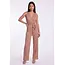 FREEBIRD JUMPSUIT  JALISE COPPER PLISSÉ