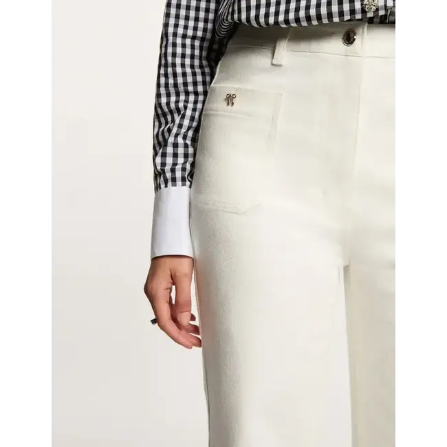 JEANS WIDE FIT LONG PIJITO OFFWHITE