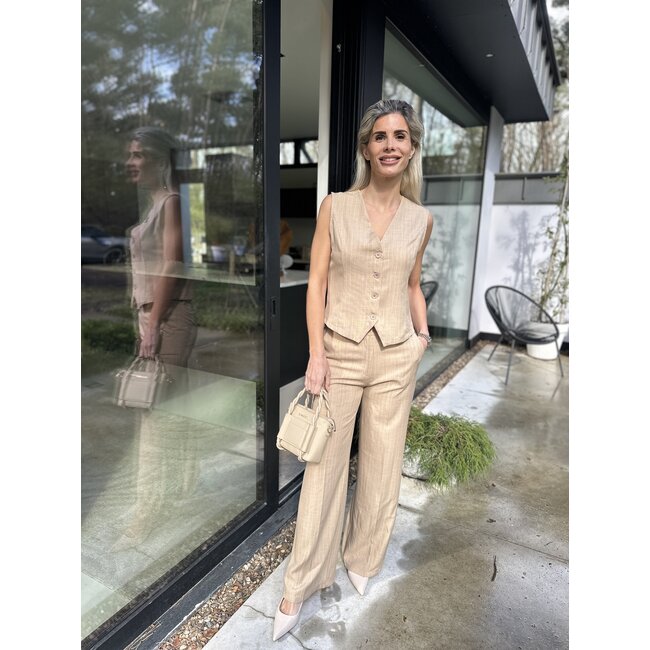 PANTALON MEVA CAMELSTRIPE