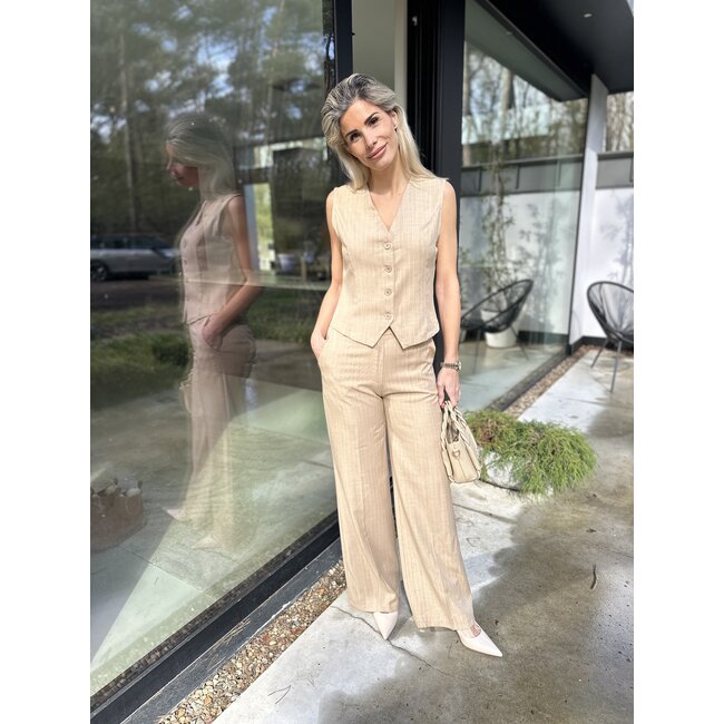 PANTALON MEVA CAMELSTRIPE